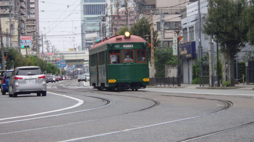 国内最古の阪堺電車
