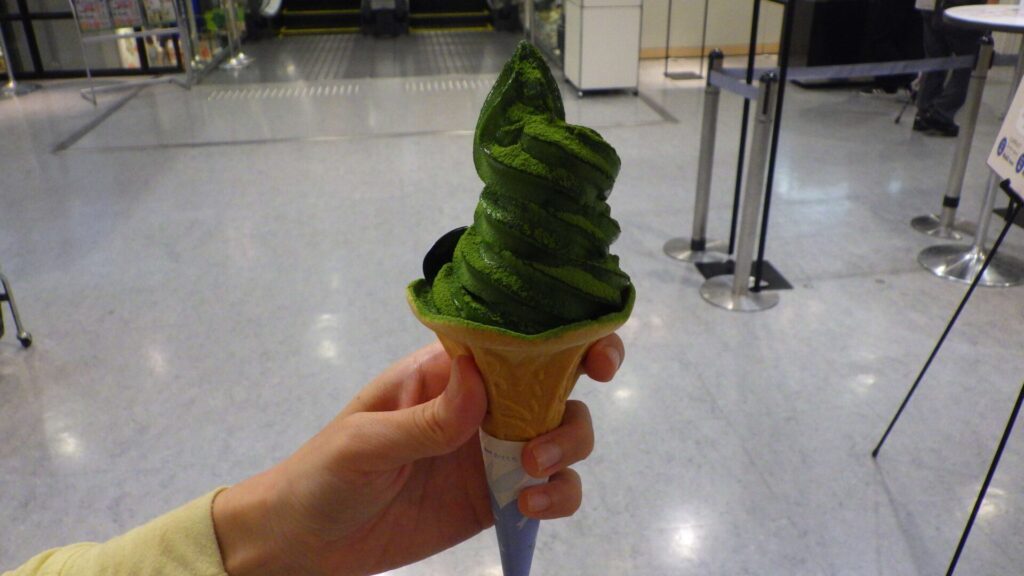 抹茶ソフトクリーム