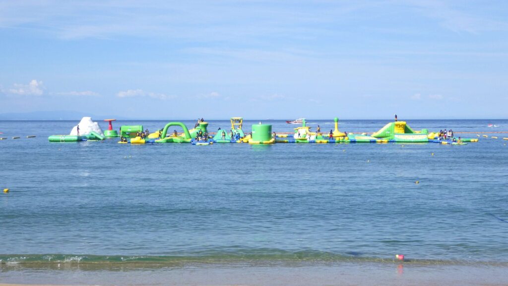 海上アスレチック
