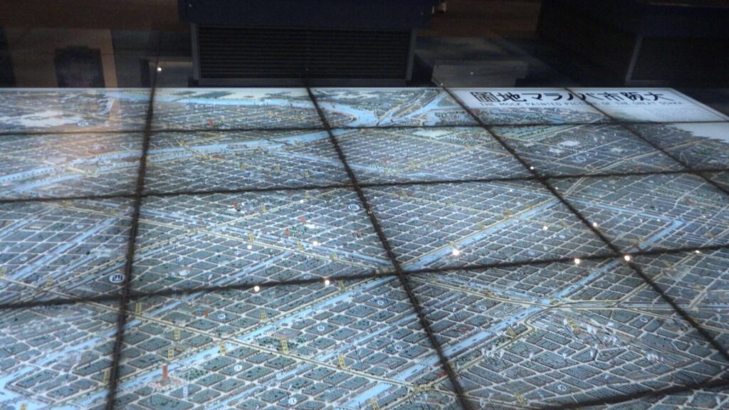 大阪の地図