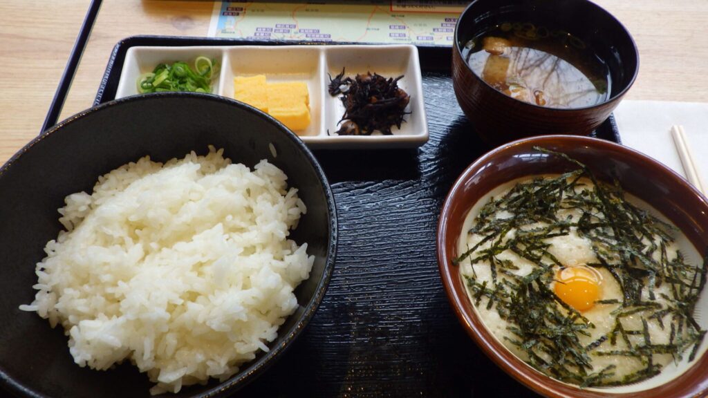 自然薯ごはん定食