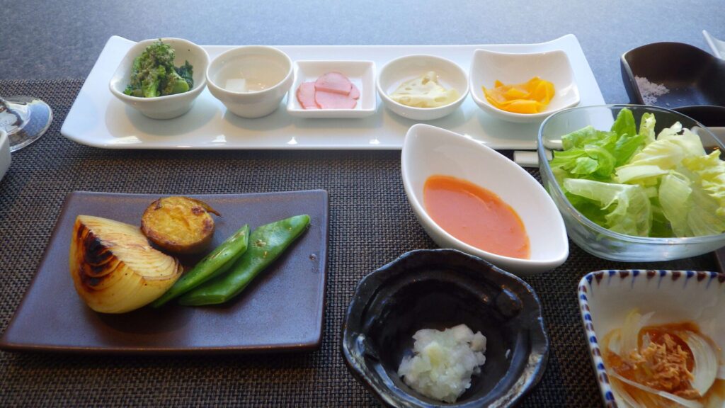 鉄板焼きランチのコース内容3