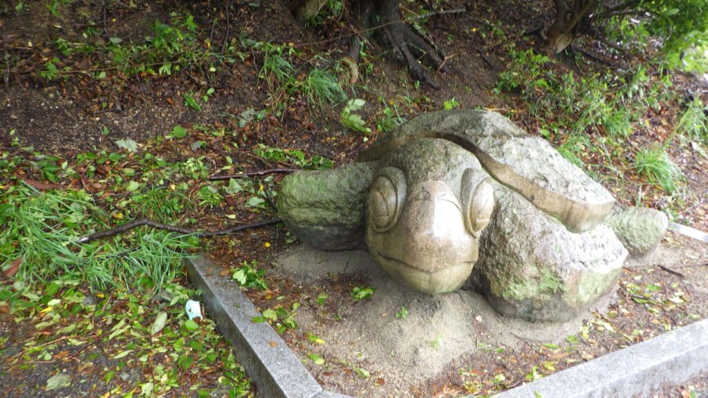 亀老山展望公園の亀